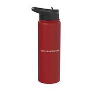 I Love Montenegro - Souvenir de voyage minimaliste Stainless Steel Insulated Water Bottle