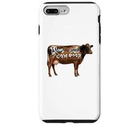 I Love Morning Cow Poop Smell Funny Farmer Rancher Cow Lover Coque pour iPhone 7 Plus/8 Plus