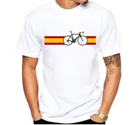 I Love Mountain Bike T-Shirt Summer Men Short Sleeve Bicycle Sport Lover White Casual Boy Te