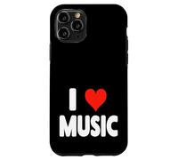 I Love Music - Heart - Liste de Lecture pour chansons de Concert Radio Coque pour iPhone 11 Pro