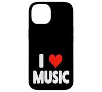 I Love Music - Heart - Liste de Lecture pour chansons de Concert Radio Coque pour iPhone 14