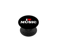 I Love Music PopSockets PopGrip Adhésif