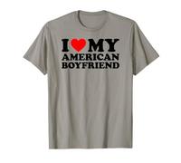 I Love My American Boyfriend T-Shirt