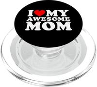 I Love My Awesome Mom PopSockets PopGrip pour MagSafe