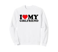 I Love My Beautiful Girlfriend, I Heart My GF Valentines Day Sweatshirt