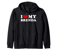 I Love My Brenda, J'aime ma Brenda Sweat à Capuche