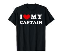 I Love My Captain, J'aime mon capitaine T-Shirt