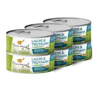 I love my cat NATURAL CAT FOOD Produit pour Chat Protéines de Haute Qualité Nourriture Humide pour Chats avec Saumon (100 g (Lot de 6))