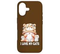 I Love My Cats GNOME for Cat Lady Cute Kitten for Cat Mommy Coque pour iPhone 17