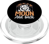 I Love My Chow Chow to The Moon and Back PopSockets PopGrip pour MagSafe