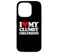 I Love My Clumsy Girlfriend - Fun Saying Sarcastic Girlfriend Coque pour iPhone 14 Pro