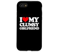 I Love My Clumsy Girlfriend - Fun Saying Sarcastic Girlfriend Coque pour iPhone SE (2020) / 7 / 8