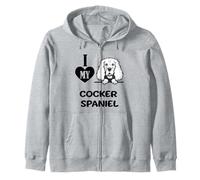 I Love My Cocker Spaniel Animal Lover of This Race Sweat à Capuche