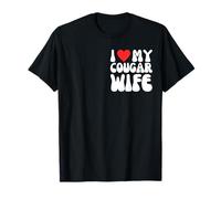 I Love My Cougar Wife! Jouet Amusant garçon et Jeune Mari T-Shirt