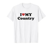 I Love My Country T-Shirt