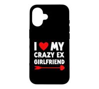 I Love My Crazy Ex Girlfriend - Saint Valentin drôle Coque pour iPhone 16