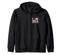 I Love My Crazy Ex Girlfriend - Saint Valentin drôle Sweat à Capuche