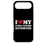 I Love My Curly-Coated Retriever Retriever à Poil Bouclé Coque pour iPhone Air