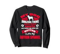 I Love My Dog Boykin Spaniel Funny Puppy Dogs Lovers Sweatshirt