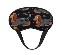 I Love My Dog Masque de sommeil doux et confortable avec sangle réglable pour femmes, filles, hommes, voyage, yoga, sieste, travail