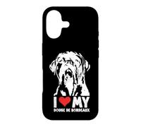 I Love My Dogue de Bordeaux - Propriétaire de Chien Mastiff français drôle Coque pour iPhone 17