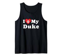 I Love My Duke Dog Owner Amoureux des Chiens Débardeur