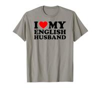 I Love My English Husband T-Shirt