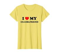 I Love My Ex-Girlfriend T-Shirt, Femme, Citron, 3XL