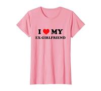 I Love My Ex-Girlfriend T-Shirt, Femme, Rose, S