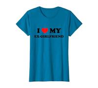 I Love My Ex-Girlfriend T-Shirt, Femme, Saphir, M