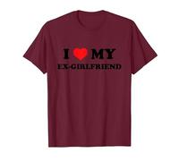 I Love My Ex-Girlfriend T-Shirt, Homme, Marron, XL
