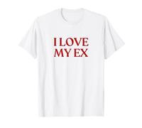 I Love My Ex Shirt Y2K Aesthetic Trendy T-Shirt
