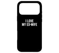 I Love My Ex-Wife Coque pour iPhone 17 Pro Max
