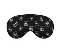 I Love My Farm Life Farmer Sleeping Blindfold Mask Cute Eye Shade Cover avec sangle réglable pour femmes hommes nuit