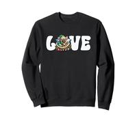 I Love My Frenchie Xmas Graphic for Mom with Christmas Vibes Sweatshirt