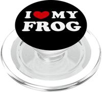 I Love My Frog, J'aime ma Grenouille PopSockets PopGrip pour MagSafe