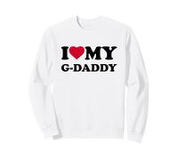 I Love My G-Daddy Heart Grandpa Family GDaddy Sweatshirt