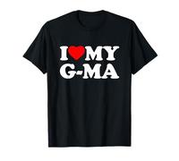 I Love My G-Ma Heart Family Grandma GMa T-Shirt