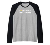 I Love My Gay Brother Manche Raglan