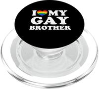 I Love My Gay Brother PopSockets PopGrip pour MagSafe
