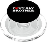 I Love My Gay Brother PopSockets PopGrip pour MagSafe