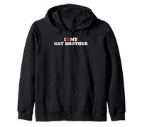 I Love My Gay Brother Sweat à Capuche