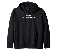 I Love My Gay Brother Sweat à Capuche