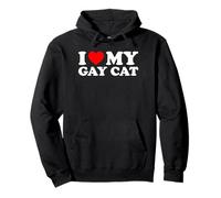 I Love My Gay Cat Sweat à Capuche