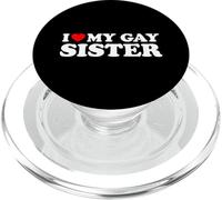 I Love My Gay Sister PopSockets PopGrip pour MagSafe