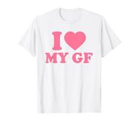 I Love My GF, I Heart My Beautiful Girlfriend Valentines Day T-Shirt