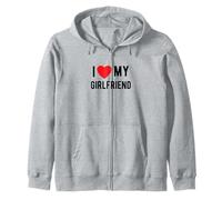 I Love My Girlfriend Mignon Assorti Valentine Boyfriend Sweat à Capuche