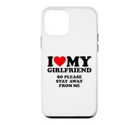 I Love My Girlfriend So Please Stay Away from Me Coque pour iPhone 12 Mini
