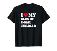 I Love My Glen of Imaal Terrier Glennie Brocaire Uí Mháil T-Shirt