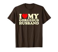 I Love My Gorgeous Husband, I Love My Husband Valentines Day T-Shirt
